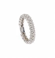 Anello Salvini Donna cachemire in Oro bianco Diamante 0.45 Ct 20091627 - 20091627